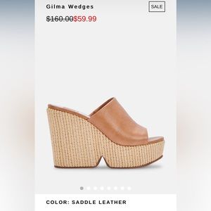 Dolce vita Gilma wedges- 4 inch wedge heel